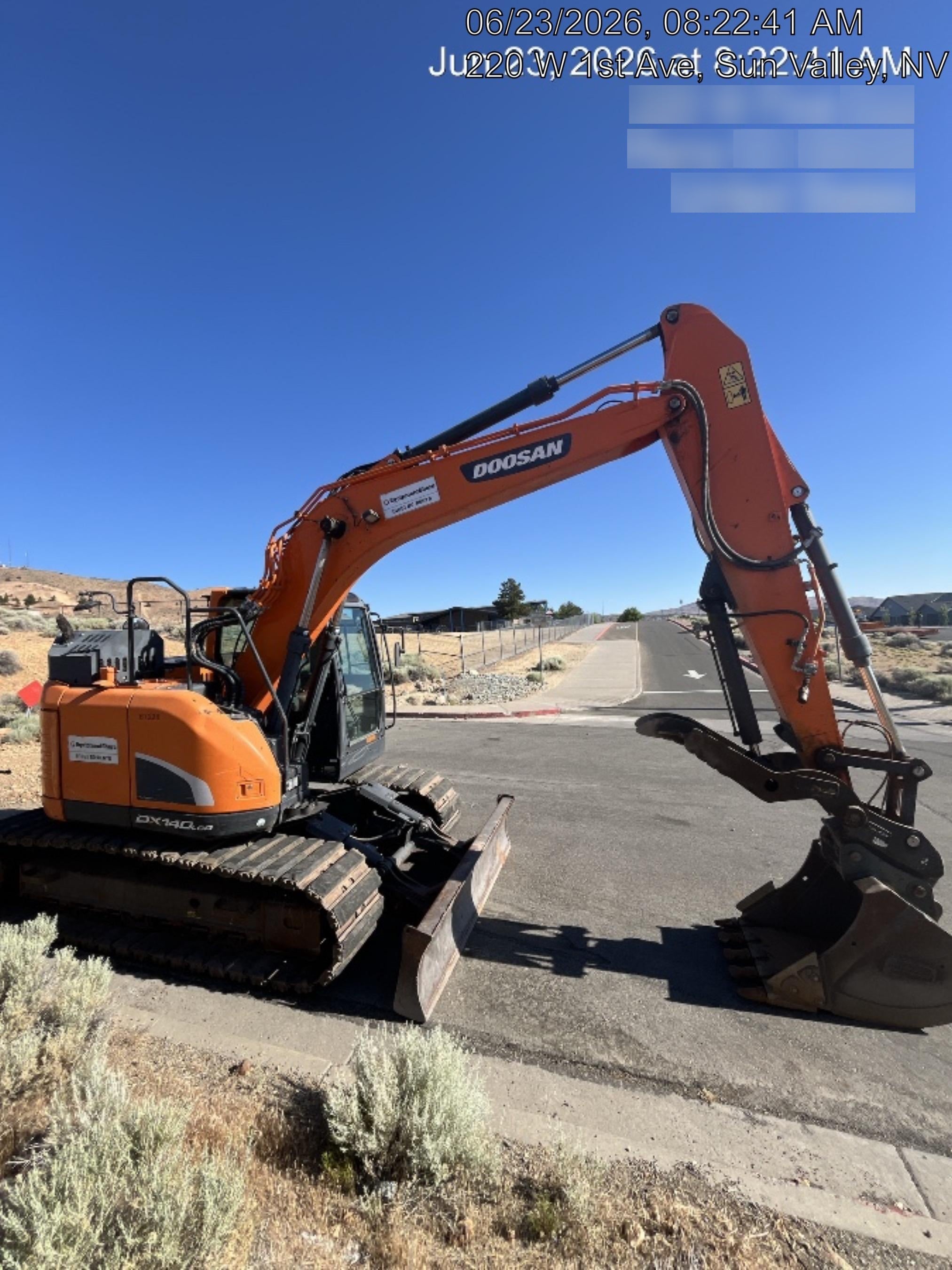 2020 DOOSAN DX140LCR-5