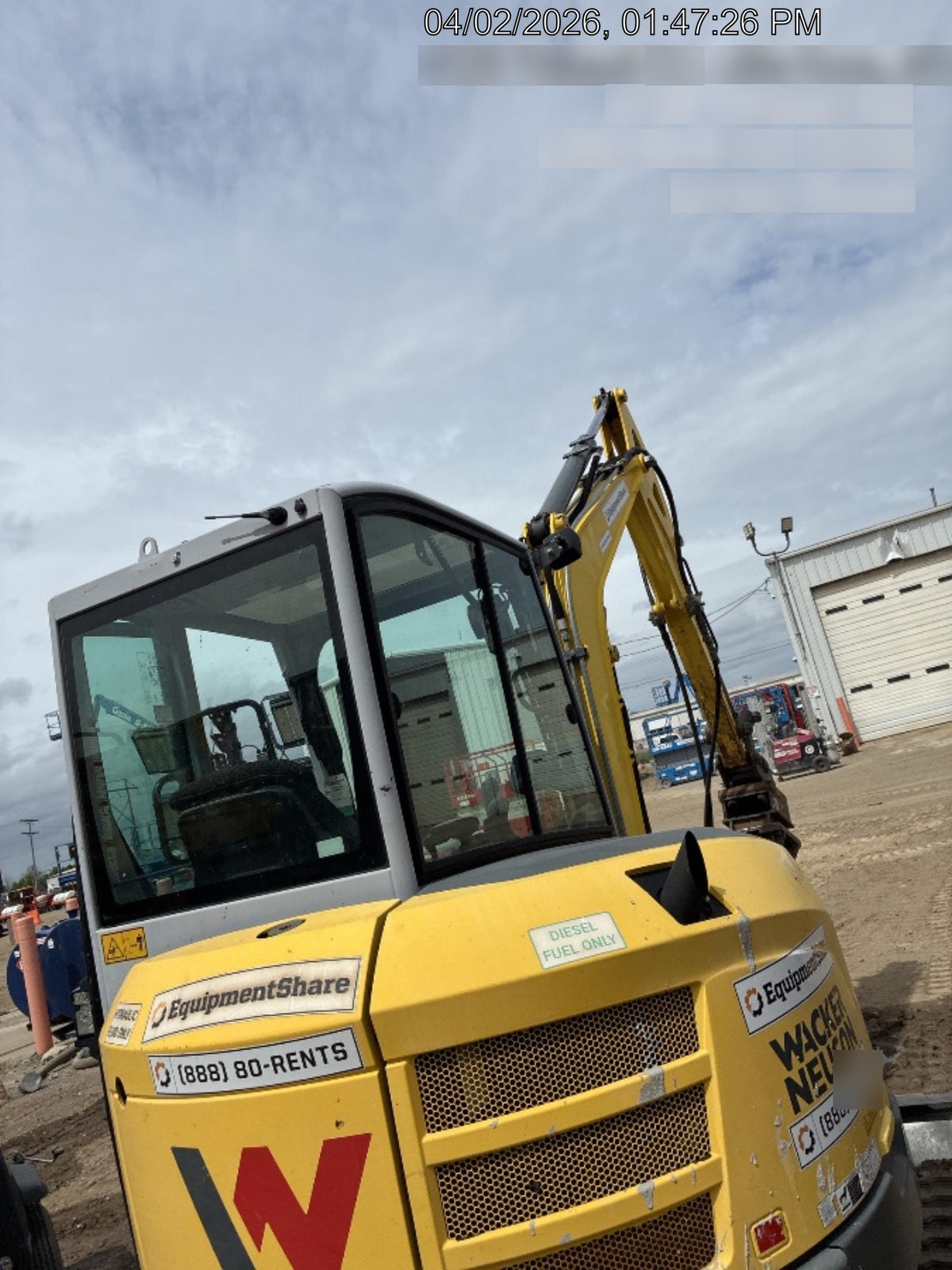 2019 Wacker Neuson EZ36 EZ36-MX, Track, Long, Cab w/QH Coupler, 12"/18"/24" QH HD Buckets