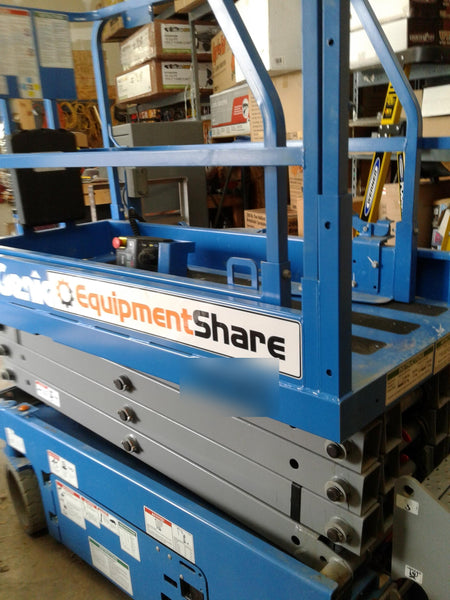 2018 Genie GS-1930 Genie GS-1930 w/Fixed Rail, Chain Entry