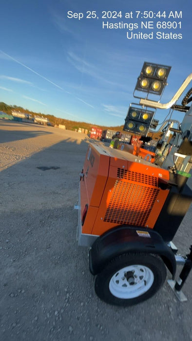 2024 Wanco WLTT-4MM4K Diesel, Deep Sea Controller, Shore Power Plug, Auto Start, (4) 350W LED Floodlights, 4kW Generator, 60 Gal Fuel Tank, 2" Ball, T3