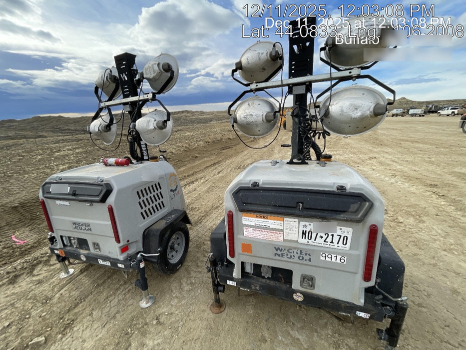 Wacker Neuson LTV6K-MH Wacker Neuson LTV6K Towable Light Tower