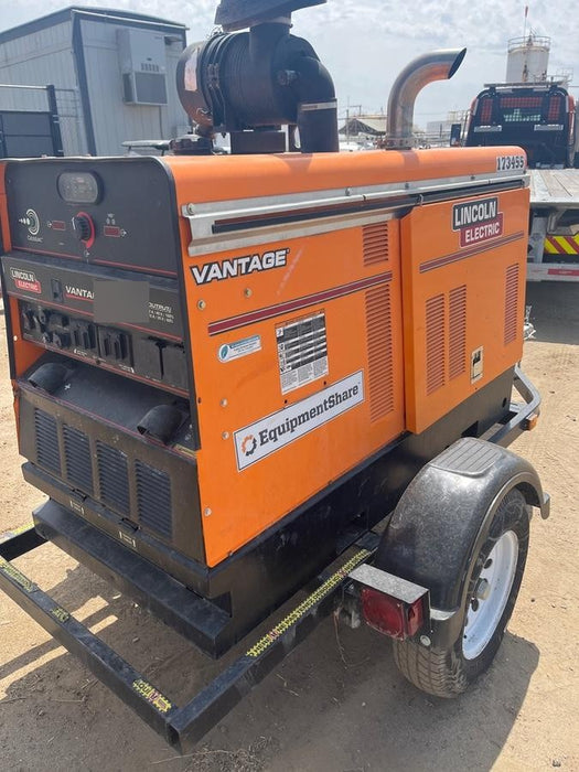 2021 Lincoln Electric Vantage 549X Ready Pak 3, ORANGE (includes trailer, cable rack, fender light kit)