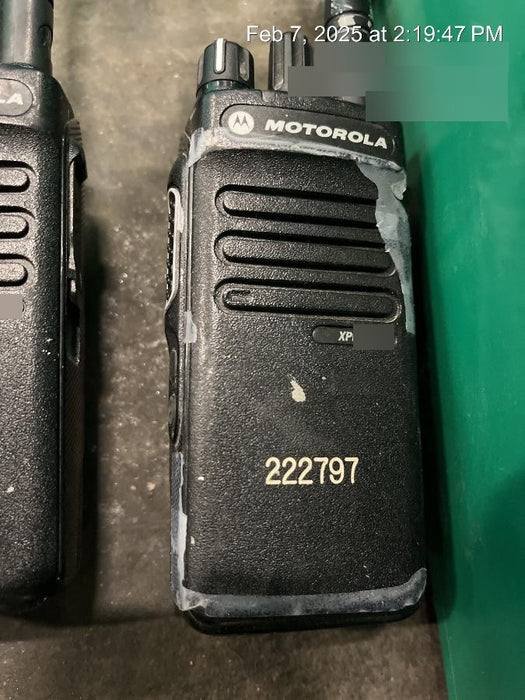 2021 MOTOROLA XPR3300E