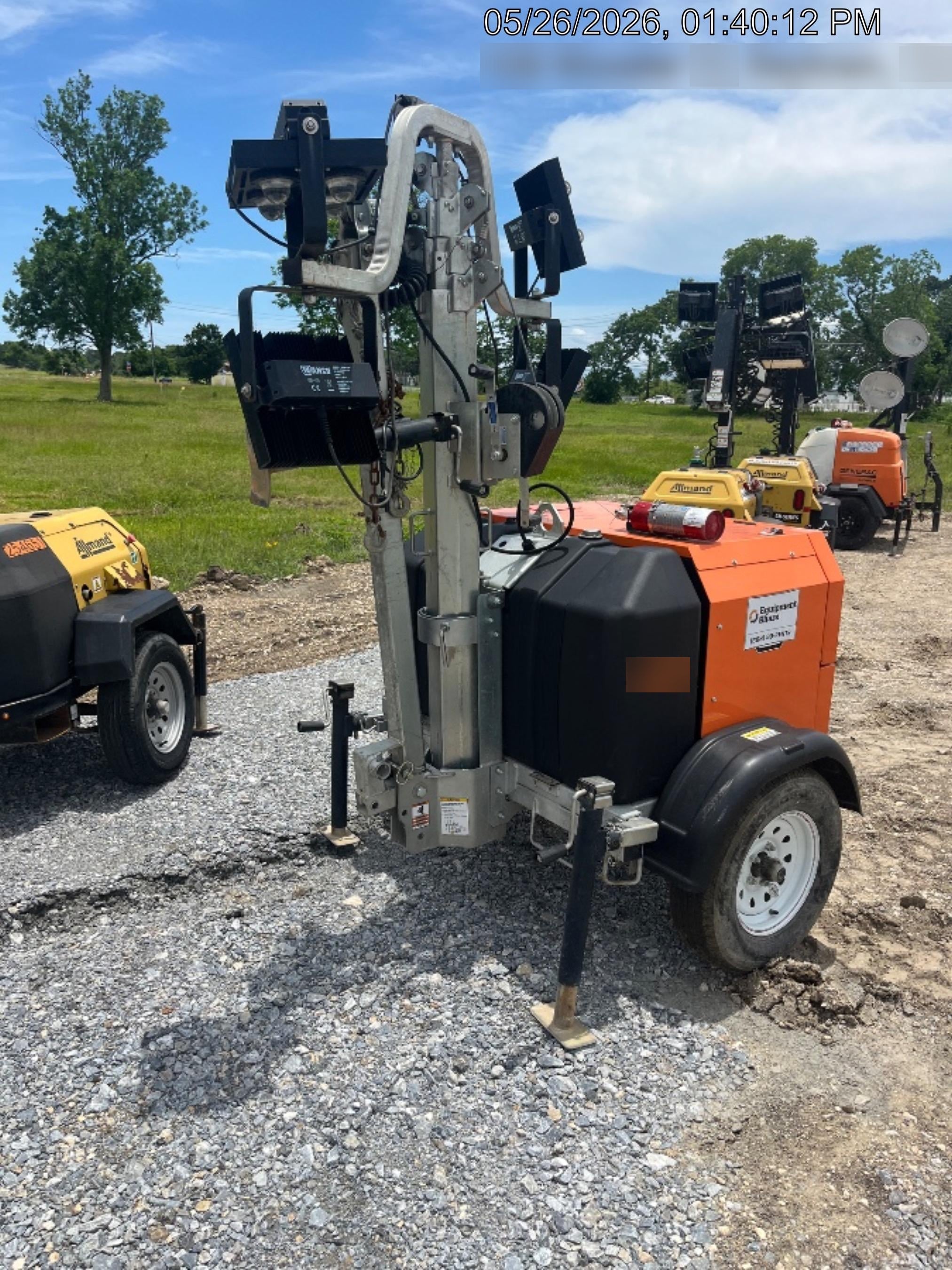 2024 Wanco WLTT-4MM4K Diesel, Deep Sea Controller, Shore Power Plug, Auto Start, (4) 350W LED Floodlights, 4kW Generator, 60 Gal Fuel Tank, 2" Ball, T3