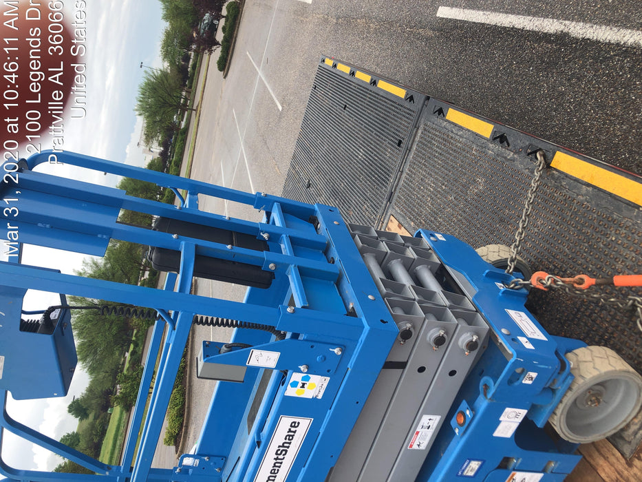 2019 Genie GS-1930 Fixed Rails with Chain Entry