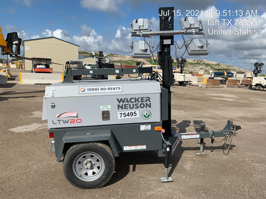 2020 Wacker Neuson LTW20Z1 Vertical, Cold Weather, LED, T4F