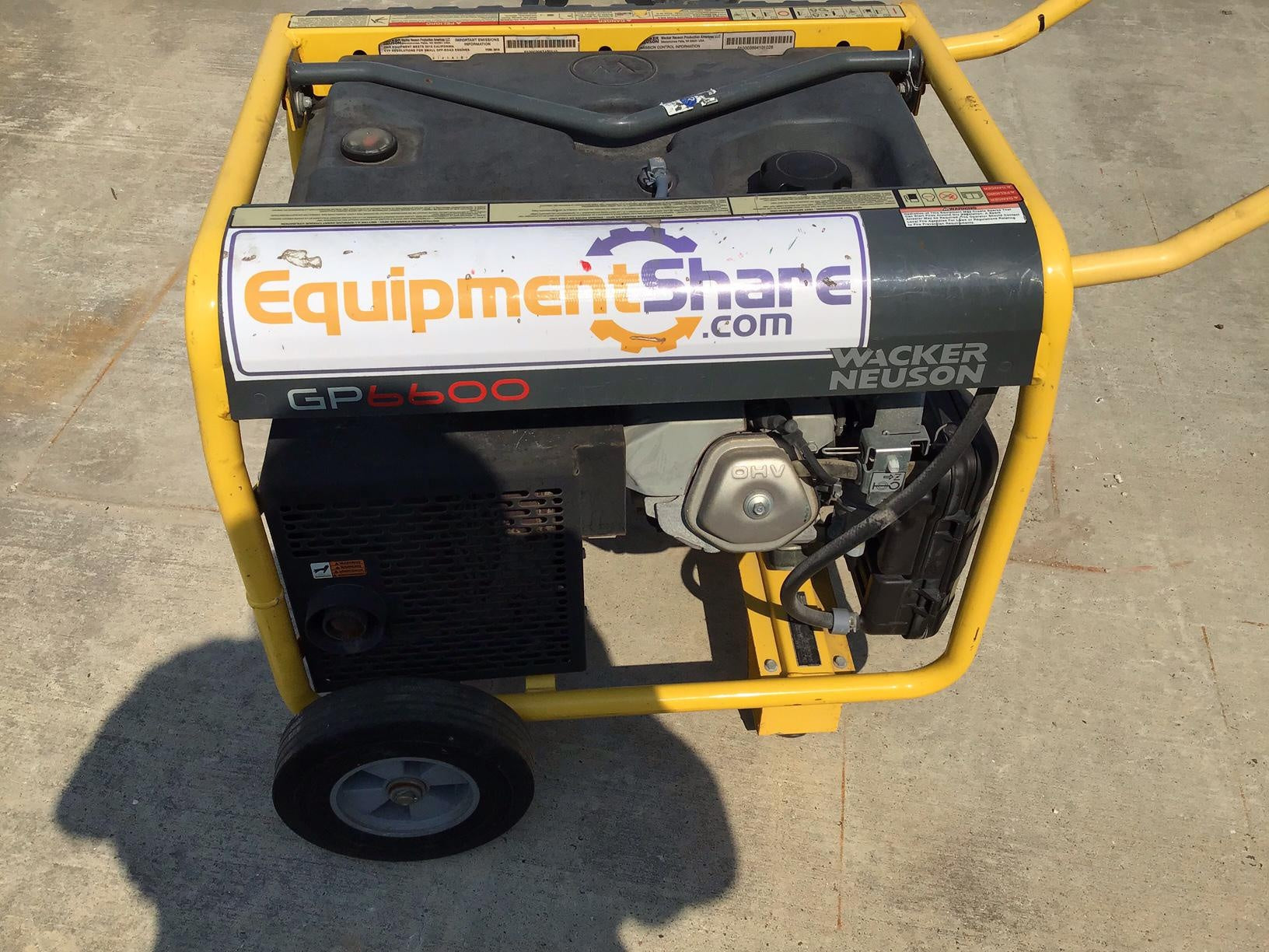 2018 WACKER NEUSON GP6600A