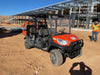 2022 Kubota RTV-X1140W-H Plastic Canopy, Windshield Acrylic Clear, LED Strobe Light, Wire Harness Kit, Back up Alarm