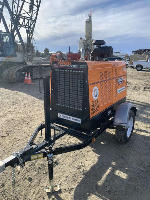 2022 Lincoln Electric Vantage 549X Crosslink Technology, Trailer Mounted, ES Decals, T3