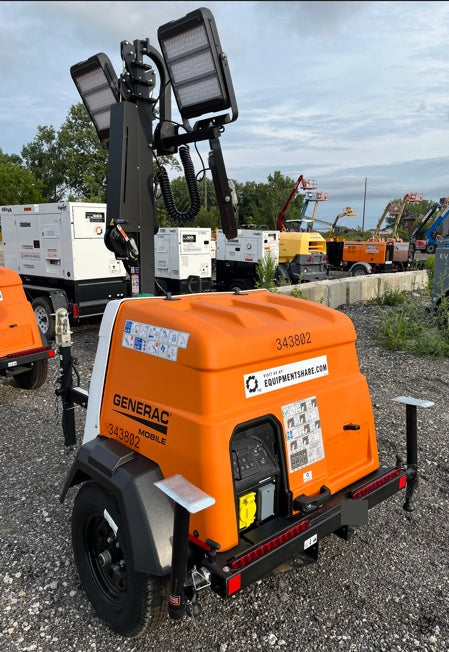 2023 Generac MLT2 Diesel, Flex Switch 120V Input, Powerzone Controller, (4) 320W LED Lights, 4kW Generator, 39.9 Gal Fuel Tank, 2" Ball, T3