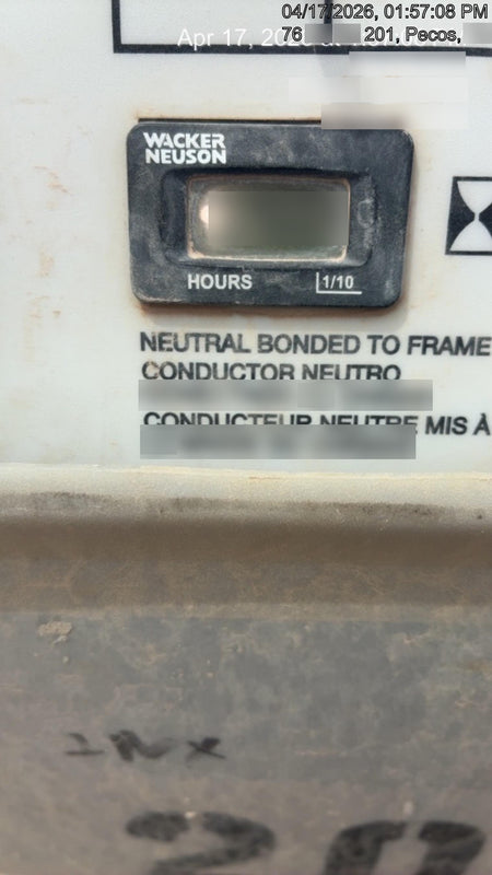 2018 Wacker Neuson LTV6L-MH Wacker Neuson LTV6L Mobile Light Tower w/Fuel Level Sensor Installed