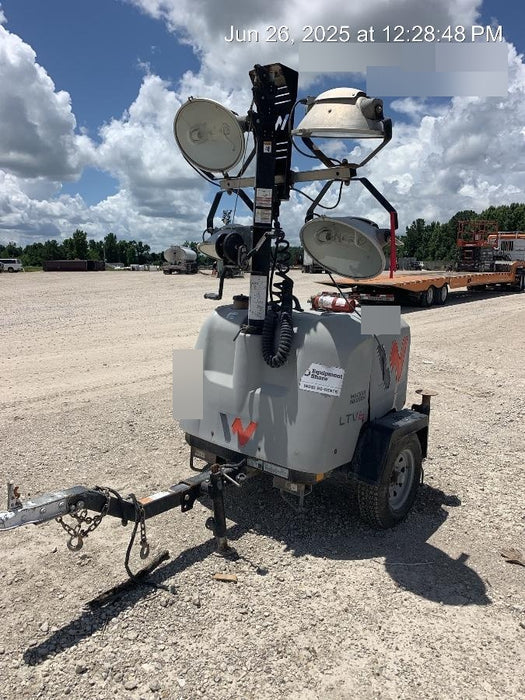 2018 Wacker Neuson LTV6L-MH LTV6L Mobile Light Tower w/Fuel Level Sensor Installed