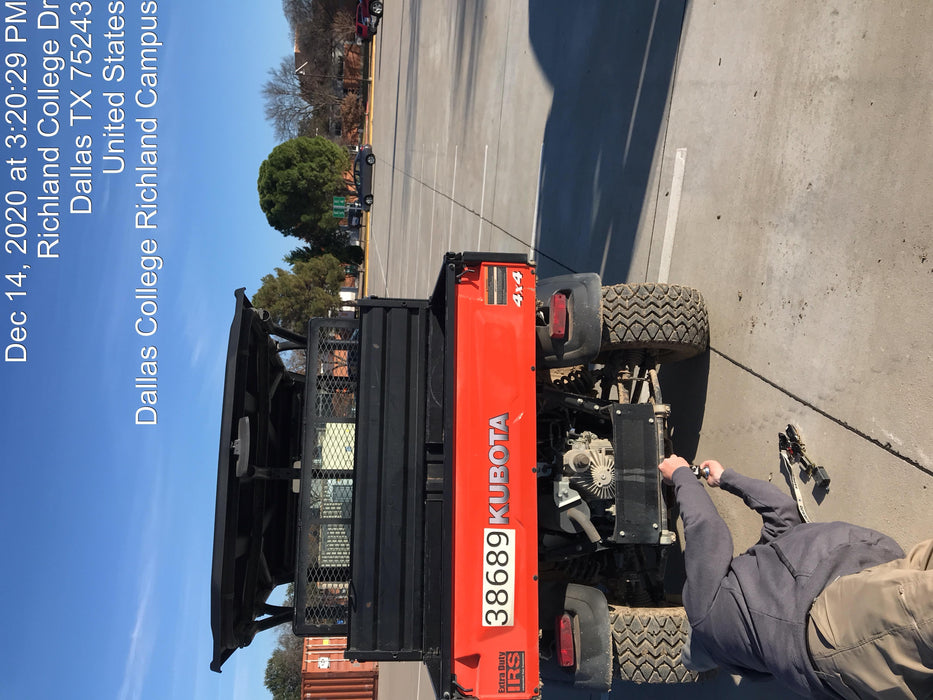 2019 Kubota RTV-X1140W-H 4wd Utility Cart, 4 Seat, Diesel, LED Strobe, Windshield Tempered Glass, Plastic Canopy, Wire Harness Kit, Backup Alarm