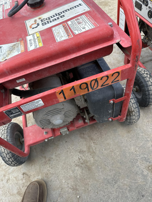 2020 Multiquip GA6HR Gen 6kW Honda GX340 GFCI Wheel Kit