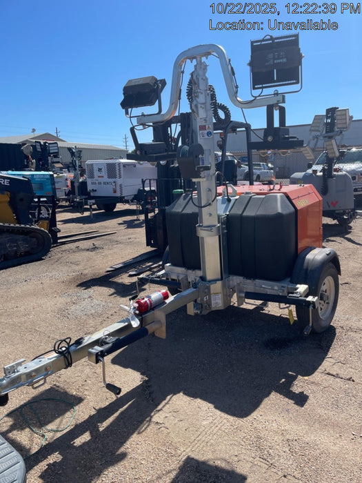 2023 Wanco WLTT-4MM4K Diesel, Deep Sea Controller, Shore Power Plug, Auto Start, (4) 350W LED Floodlights, 4kW Generator, 60 Gal Fuel Tank, 2" Ball, T3