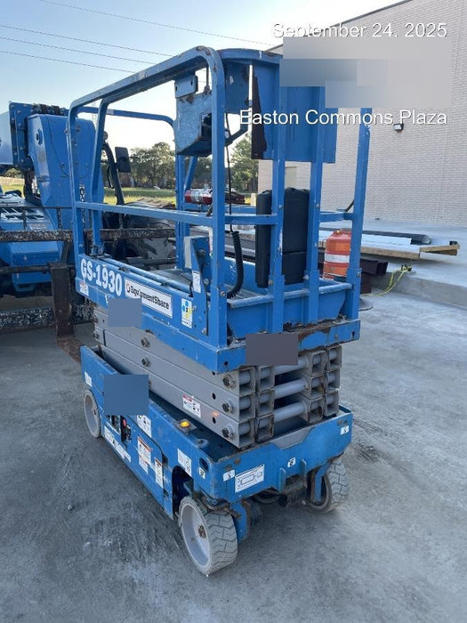 2019 Genie GS-1930 Fixed rails with chain Entry