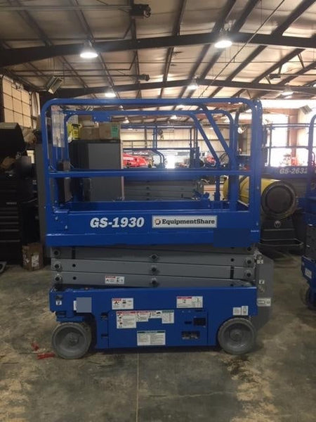 2020 Genie GS-1930 Solid Non Marking Tires, Beacon, Folding rails with half height swing gate
