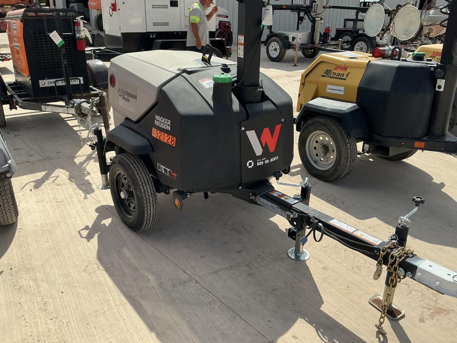 2024 Wacker Neuson LTT4 Diesel, Kohler KDW702, Deep Sea Controller, Auto Start, LED 320W, Bypass Outlet, T3