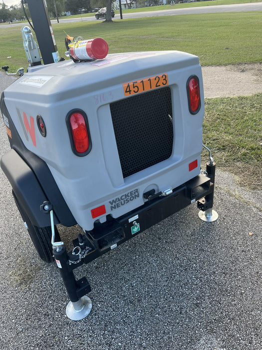 2024 Wacker Neuson LTT4 Diesel, Kohler KDW702, Deep Sea Controller, Auto Start, LED 320W, Bypass Outlet, T3