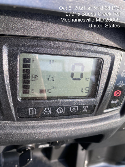 2021 Kubota RTV-X1140W-H Plastic Canopy, Windshield Acrylic Clear, LED Strobe Light, Wire Harness Kit, Back up Alarm