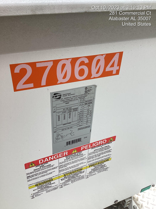 2022 TRYSTAR TF-150KVA480-208SDC-M-F