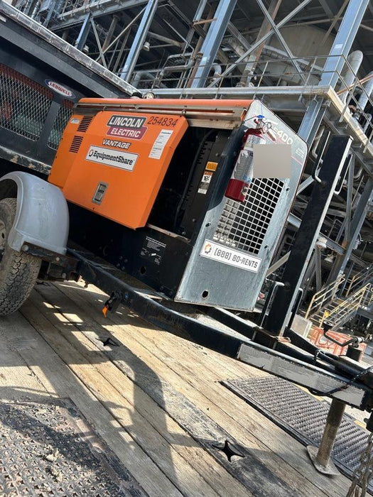 2022 Lincoln Electric LE400 Kubota V1505, Trlr, Cable Rack, Light Kit, ES Decals, T3