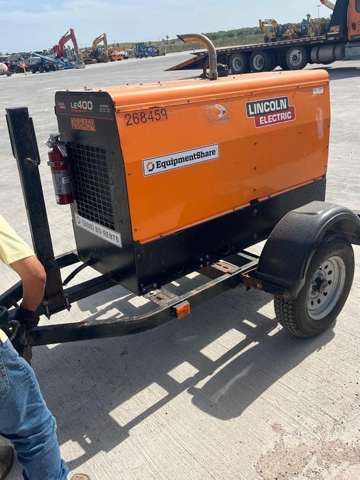 2022 Lincoln Electric LE400 Kubota V1505, Trlr, Cable Rack, Light Kit, ES Decals, T3