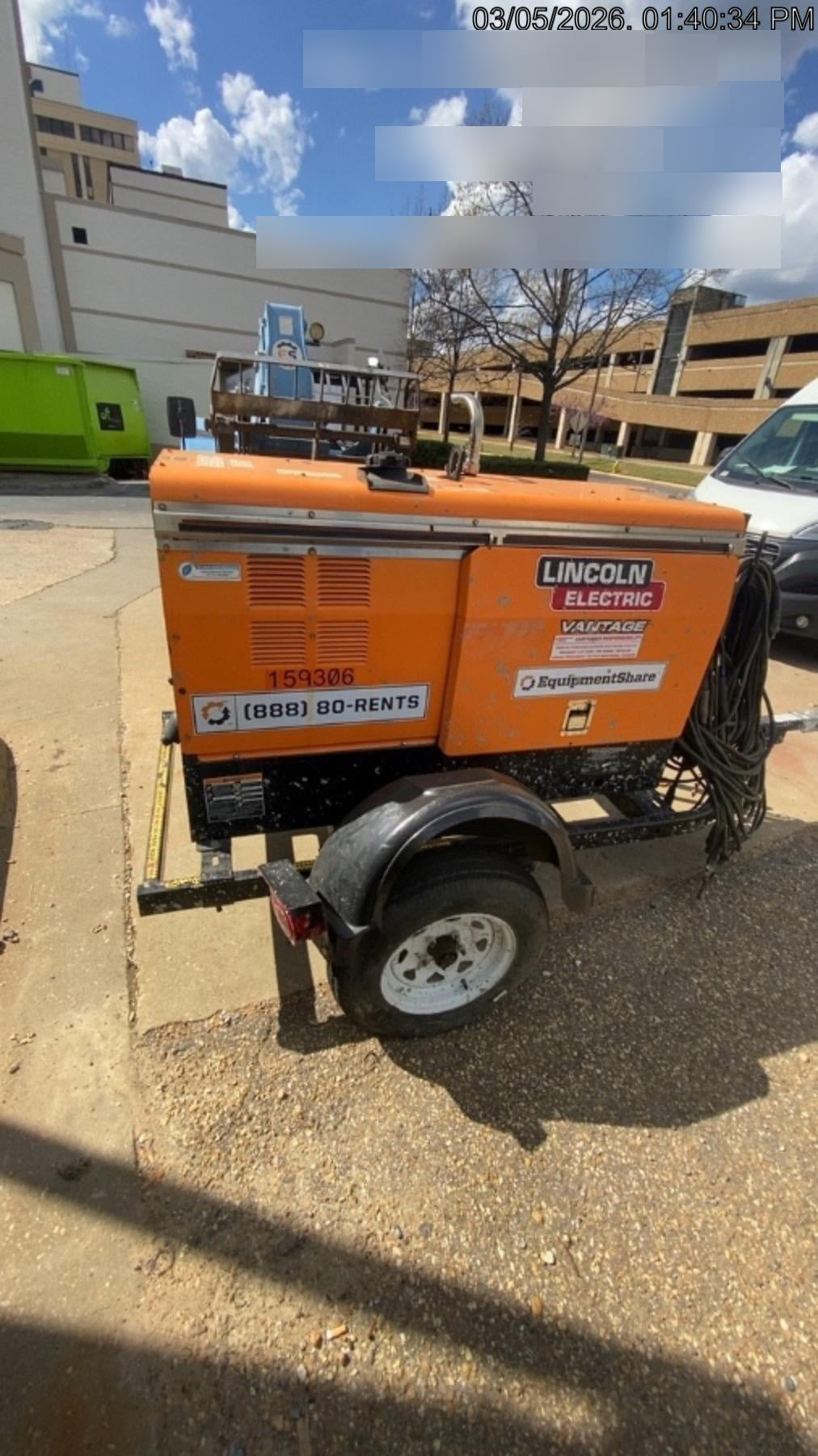 2021 LINCOLN ELECTRIC Vantage 322