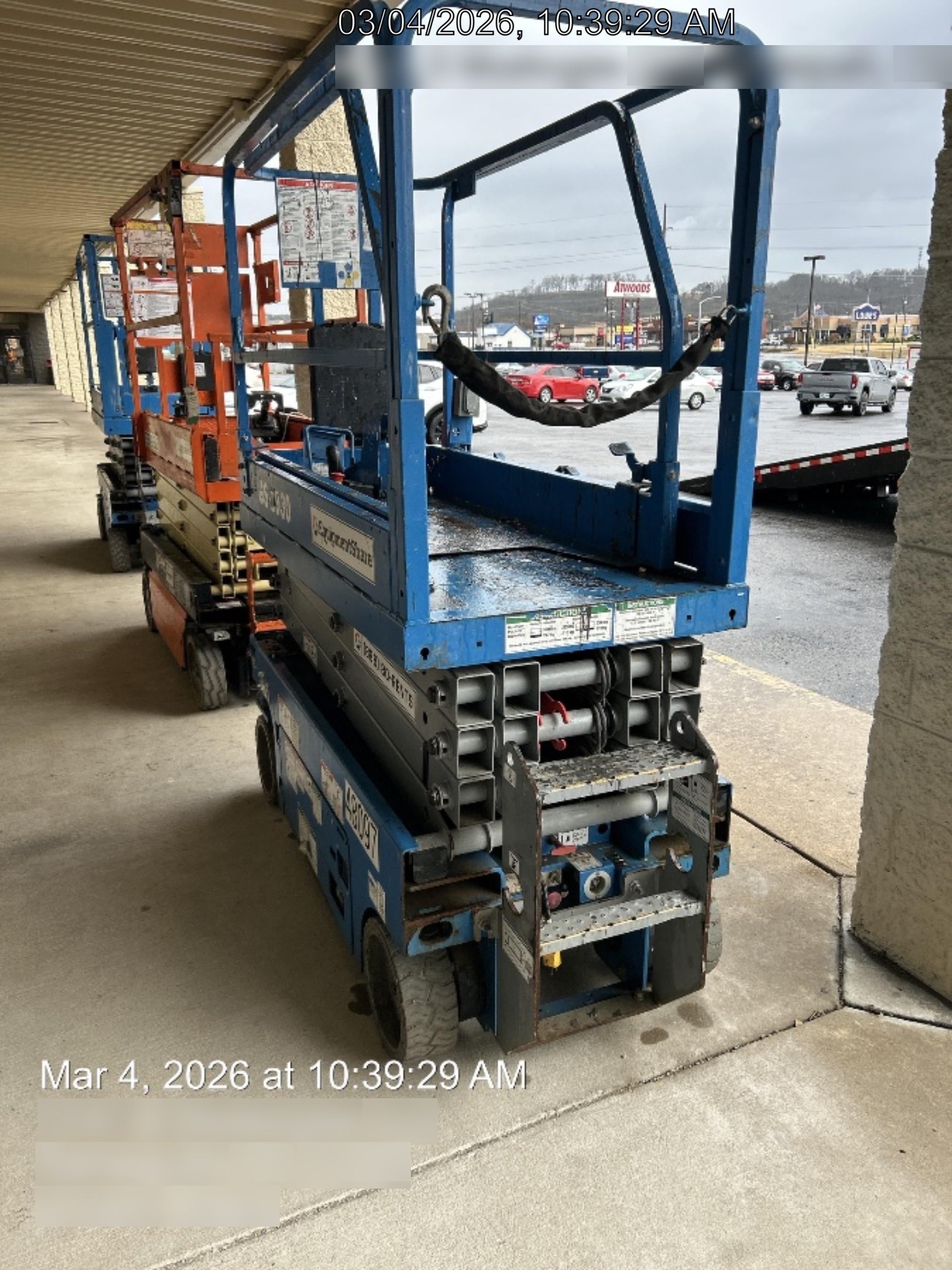 2019 Genie GS-1930 Fixed Rails with Chain Entry