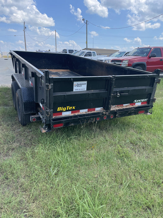 2022 BIG TEX TRAILER 14LP-14BK6SIRPD