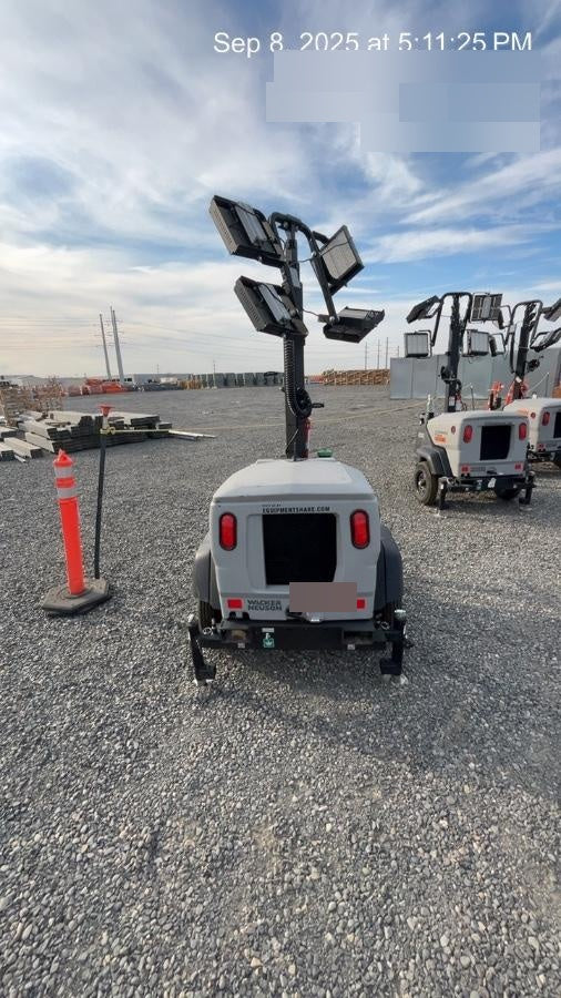 2024 Wacker Neuson LTT4 Diesel, Kohler KDW702, Deep Sea Controller, Auto Start, LED 320W, Bypass Outlet, T3