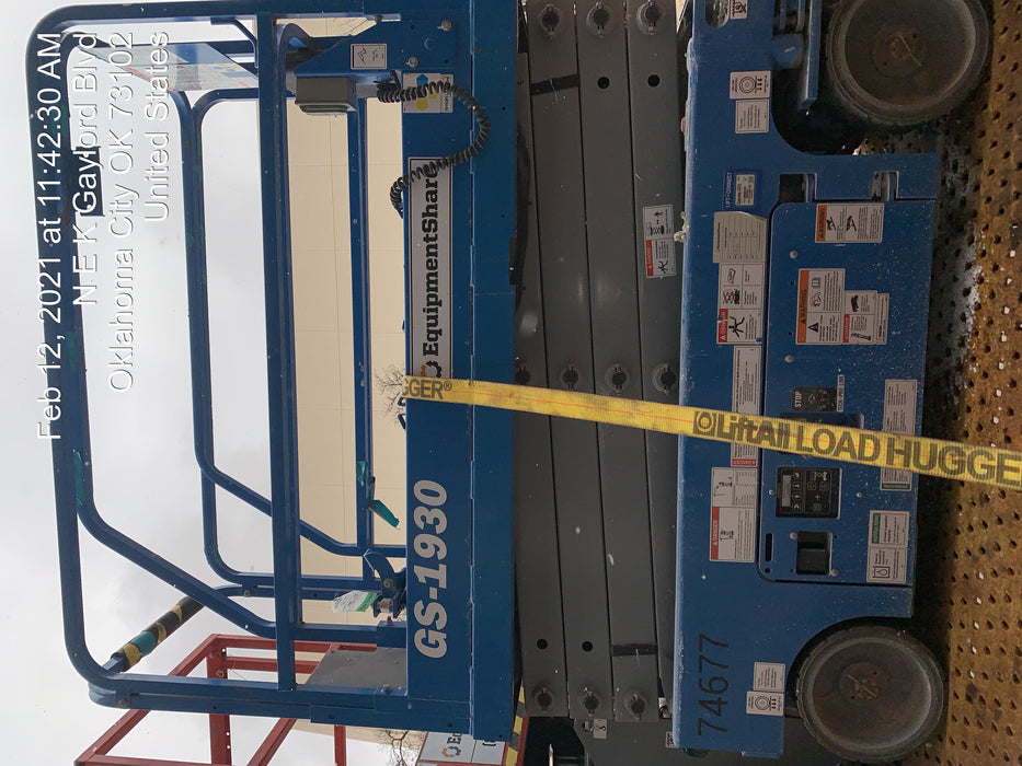 2020 Genie GS-1930 Fixed rails with chain entry gate - Pre A92.20