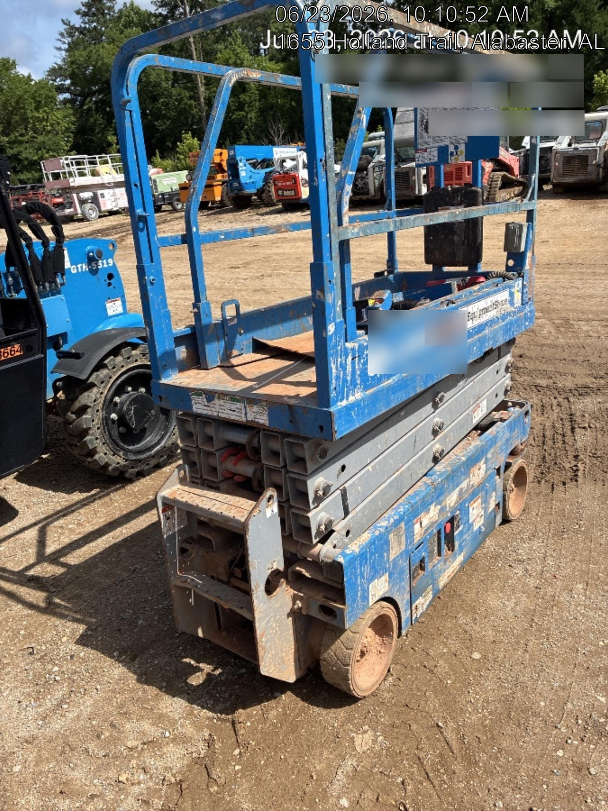 2019 Genie GS-1930 Fixed Rails with Chain Entry