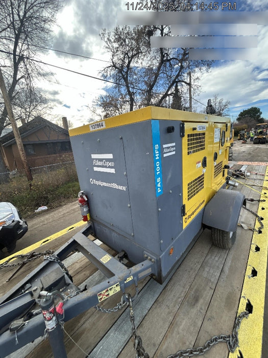 2021 ATLAS COPCO PAS 100 HF CS Enclosed