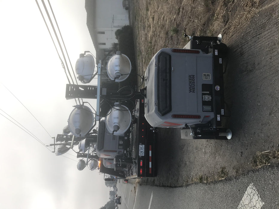 2019 Wacker Neuson LTV6L-MH Wacker Neuson LTV6L Mobile Light Tower w/Fuel Level Sensor Installed