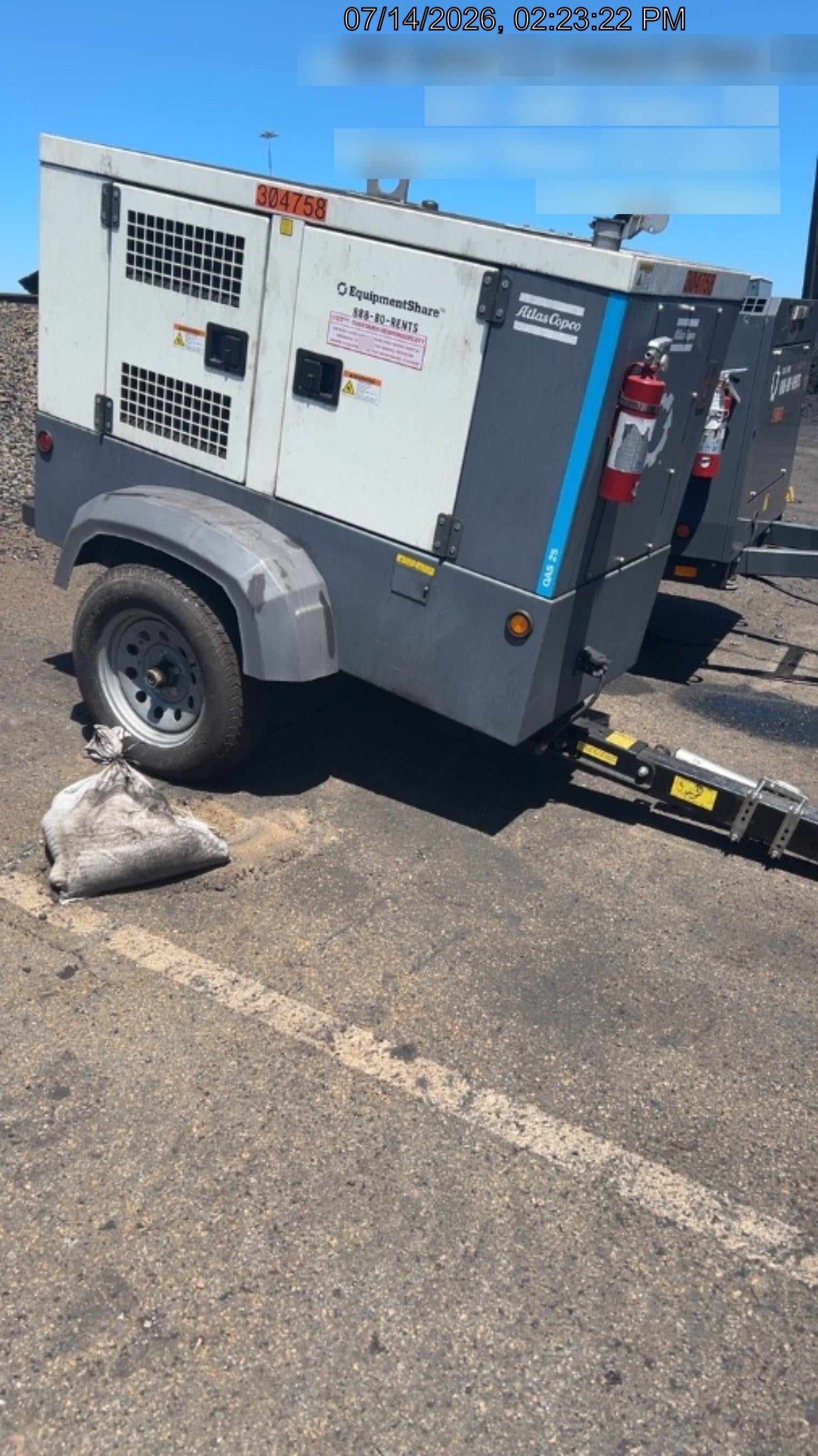 2023 ATLAS COPCO QAS25 CWK