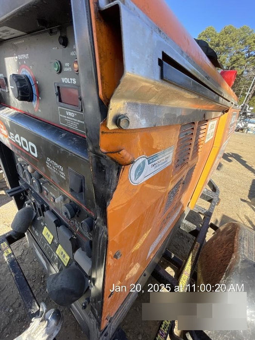 2022 Lincoln Electric LE400 Kubota V1505, Trlr, Cable Rack, Light Kit, ES Decals, T3