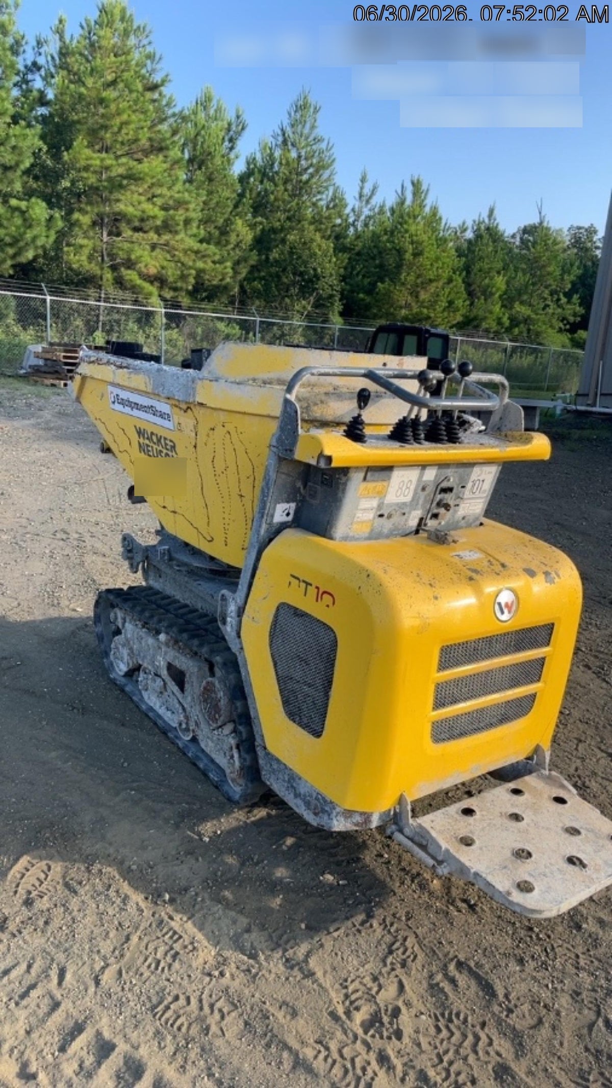 2019 WACKER NEUSON DT10