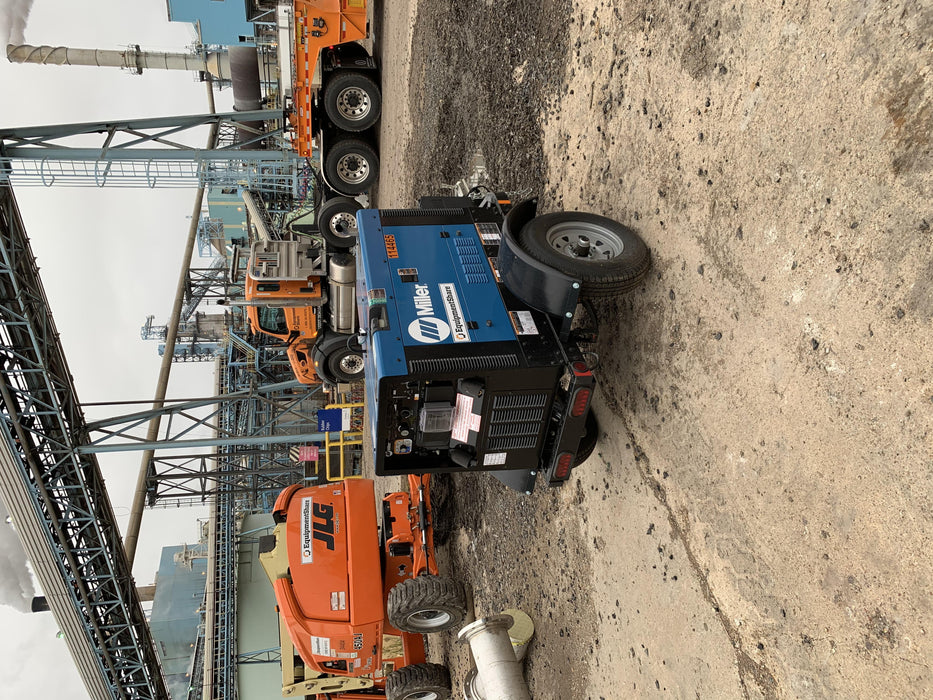 2020 Miller Electric BIG BLUE 400 Trailer Mounted Welder