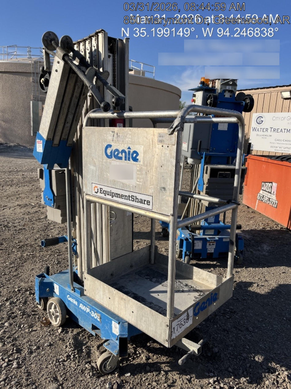 2018 GENIE AWP-30S