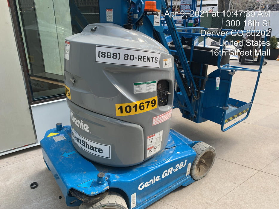 2020 GENIE GR-26J