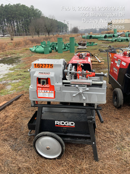 2021 RIDGID 535