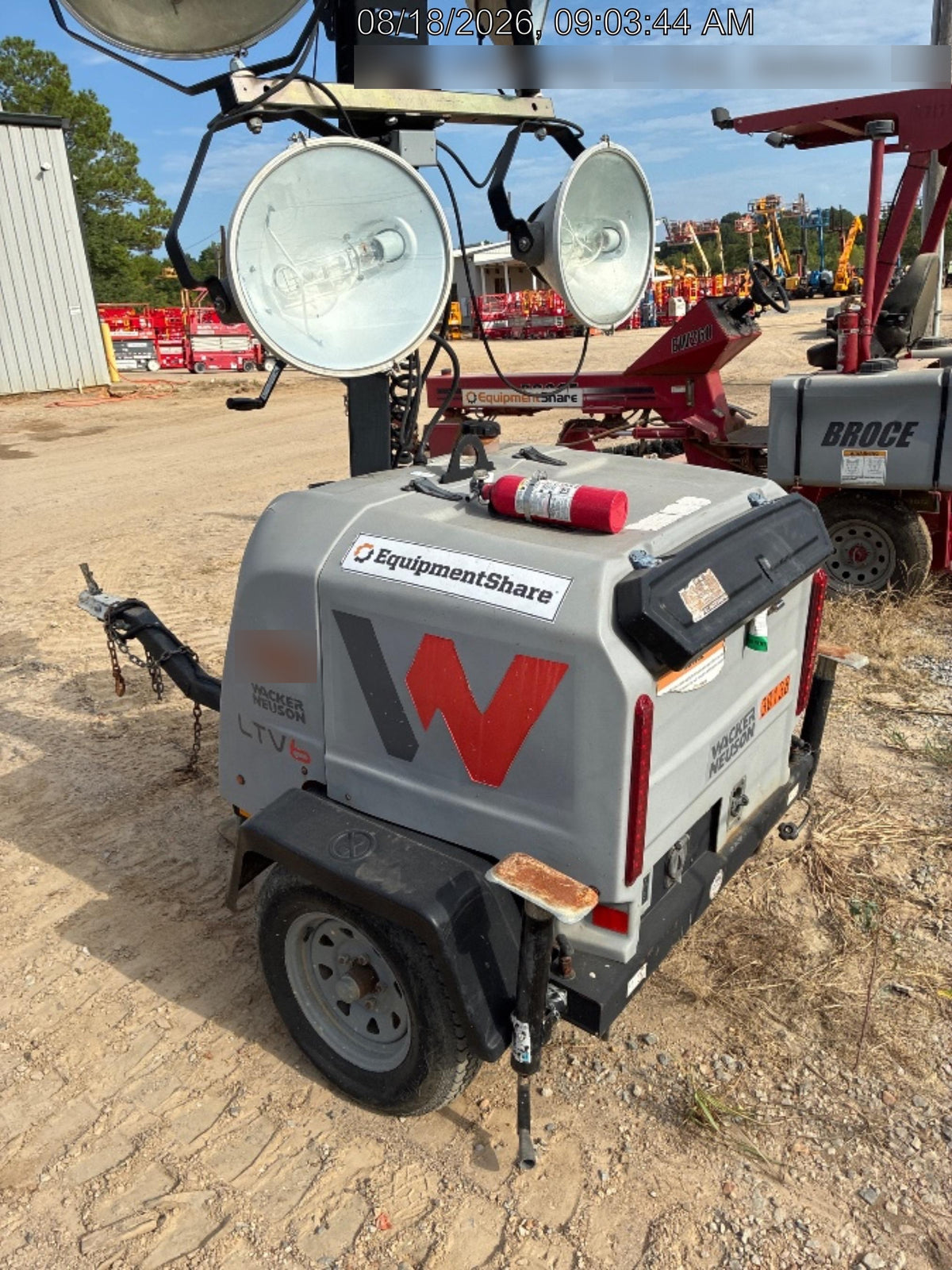 2019 Wacker Neuson LTV6L-MH Standard Options, ES Track Hardware, Fuel Level Sensor