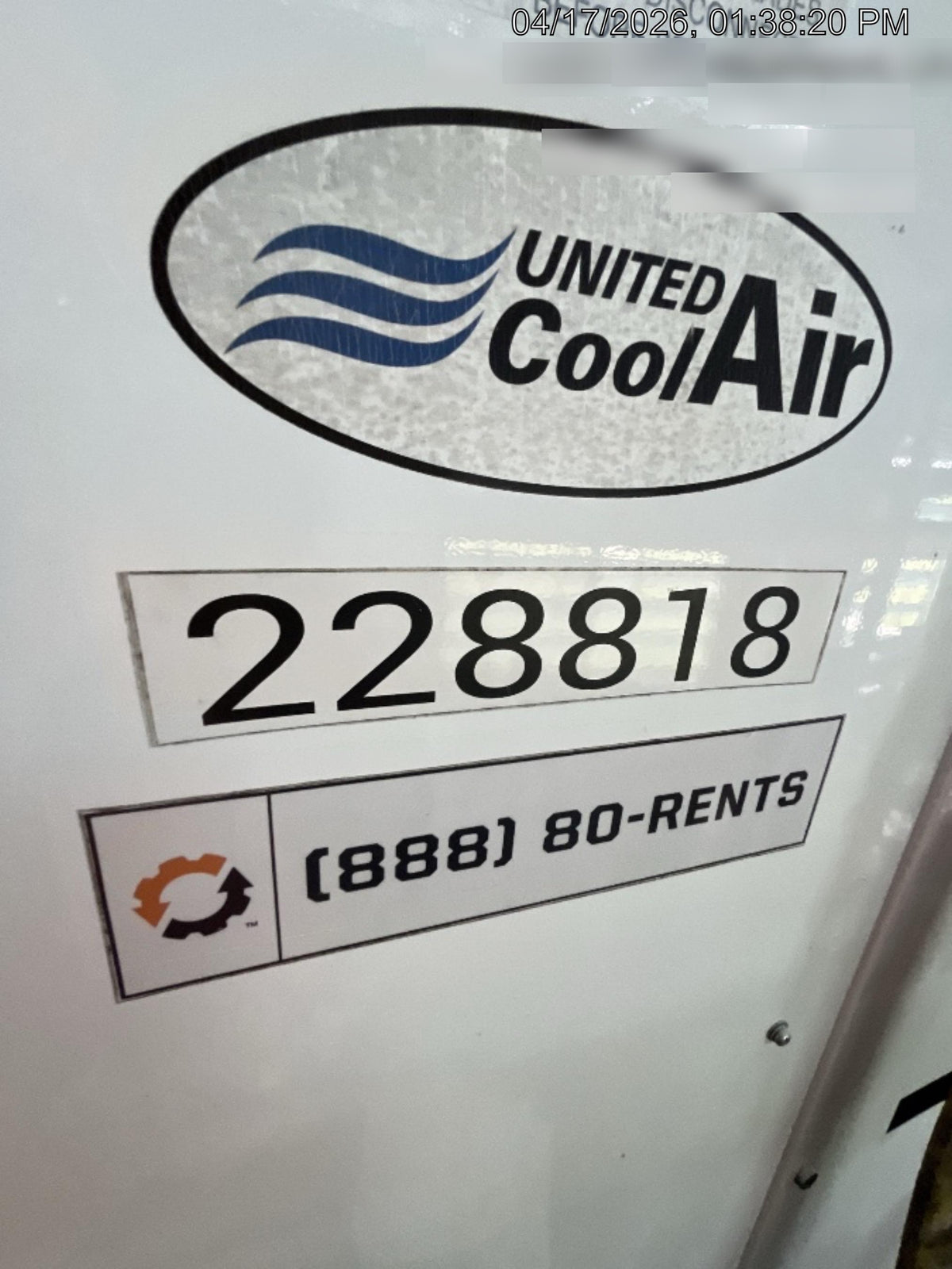 2022 UNITED COOL AIR Mach145G4AS30