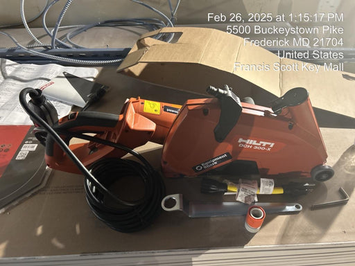 2025 HILTI DCH 300-X