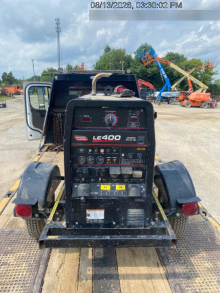 2024 Lincoln Electric LE400 Kubota V1505, Trlr, Cable Rack, Light Kit, ES Decals, T3