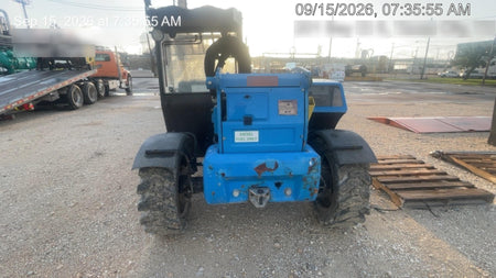 2020 Genie GTH-5519 Cab/Heat/Air, Solid Tires, Work Lights, Beacon, Aux Hydraulics, Back up Alarm w/48" Carriage, 48" Forks