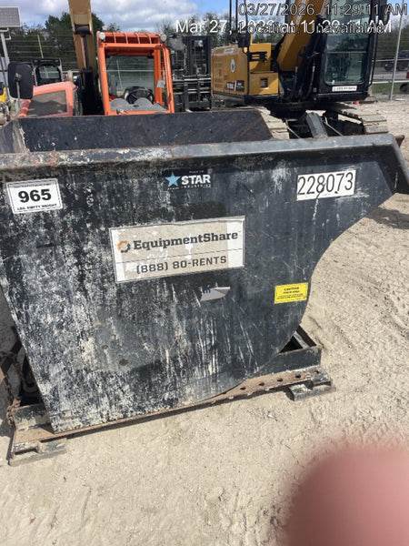 2022 STAR INDUSTRIES M-1820 - Self-Dump Hopper