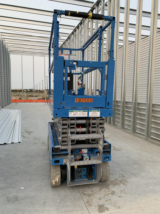 2020 Genie GS-1930 Solid Non Marking Tires, Beacon, Folding rails with half height swing gate, 800W Inverter