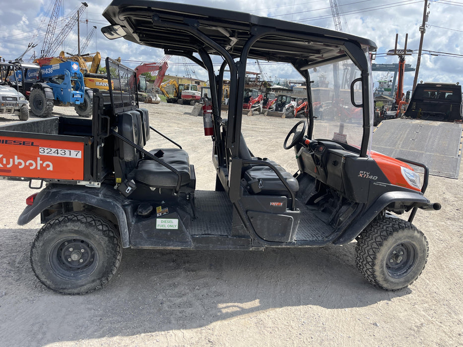 2023 Kubota RTV-X1140W-H 4WD, LED Strobe, Windshield Acrylic Clear, Plastic Canopy, Wire Harness Kit, Backup Alarm